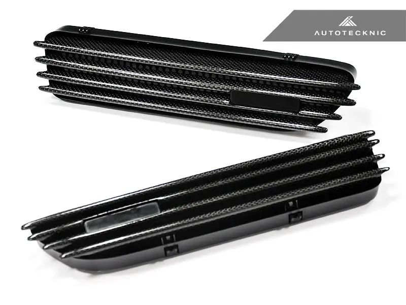 Autotecknic Replacement Carbon Fiber Fender Gills - E46 Coupe & Cabrio | M3 2