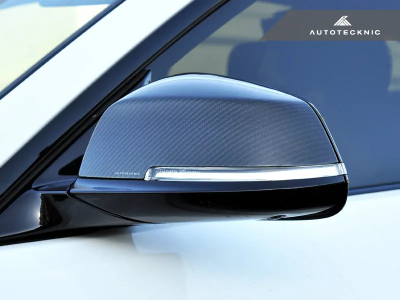 Autotecknic Replacement Dry Carbon Mirror Covers - E84 X1 | F20 1-Series | F22 2-Series | F30 3-Series | F32/ F36 4-Series | F87 M2 1