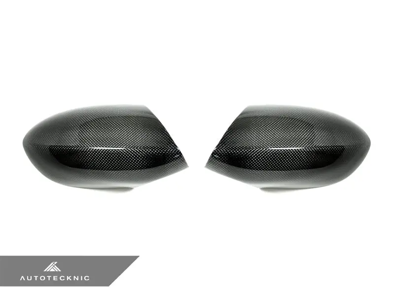 Autotecknic Replacement Carbon Fiber Mirror Covers - Bmw E90/ E92/ E93 M3 | E82 1M 1