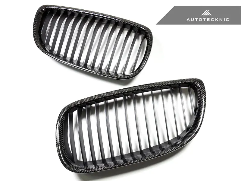 Autotecknic Carbon Front Grille Set - E92/ E93 3-Series Pre-Lci (Including E9x M3) 1
