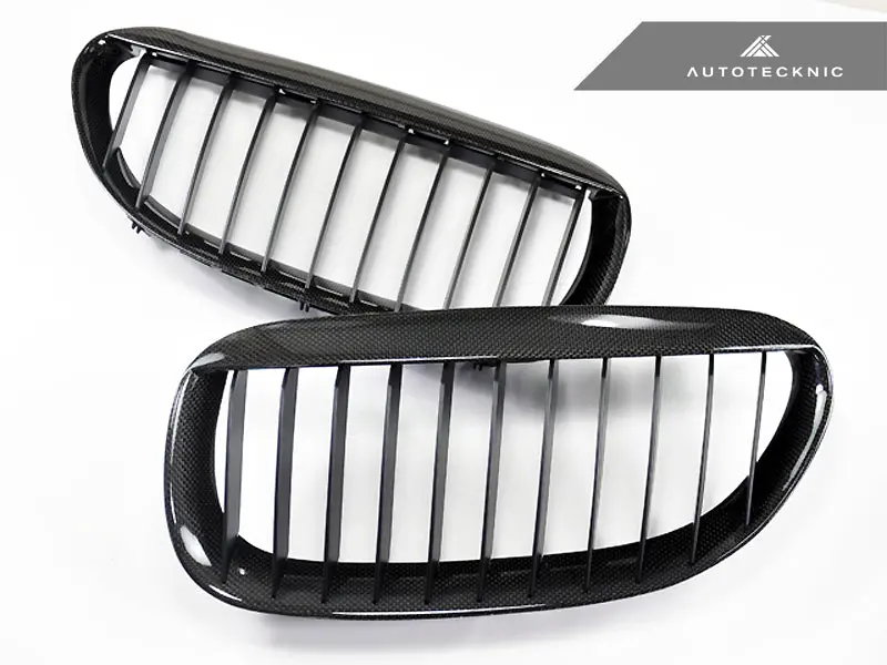 Autotecknic Carbon Fiber Front Grille Set - E63/ E64 6-Series & M6 1