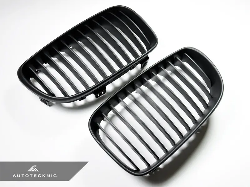 Autotecknic Stealth Black Front Grille Set - E82 1-Series & 1M 2