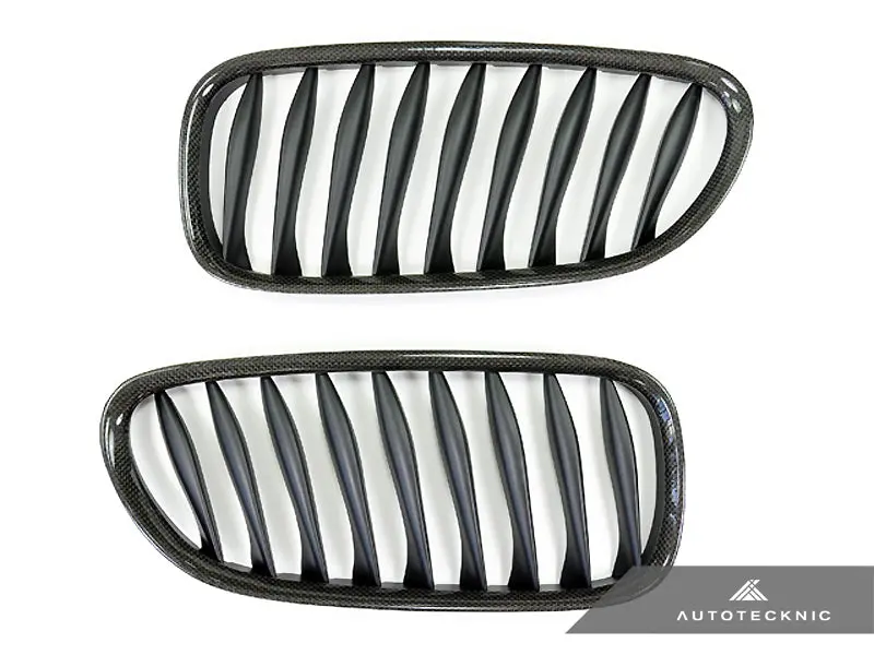 Autotecknic Carbon Fiber Front Grille Set - E85 Z4 / Z4m 1