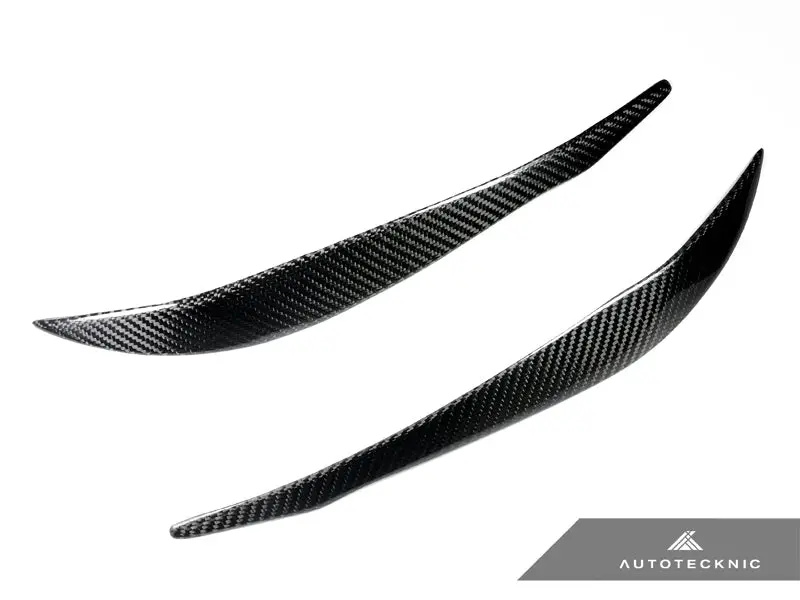 Autotecknic Carbon Fiber Headlight Trim Set - F30 3 Series Sedan | F31 3 Series Wagon 1