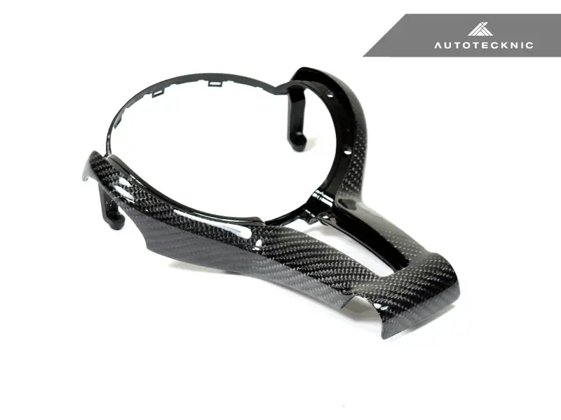 Autotecknic Carbon Outer Steering Wheel Trim - F-Chassis M Vehicles 1