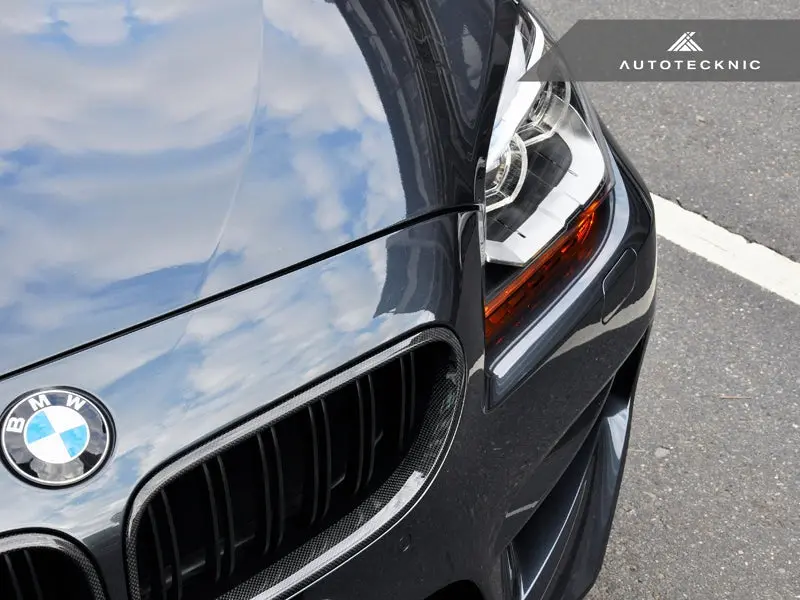 Autotecknic Dual-Slats Carbon Fiber Front Grille Set - F06 Gran Coupe / F12 Coupe / F13 Cabrio | 6 Series & M6 3