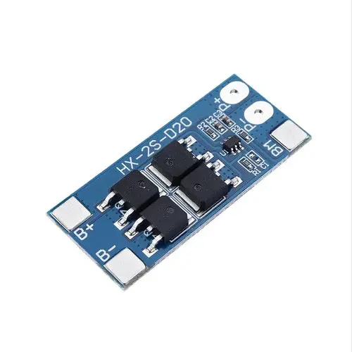 Bms 2S 20A 18650 7.4V Lithium Battery Protection Board Hx-2S-D20 1