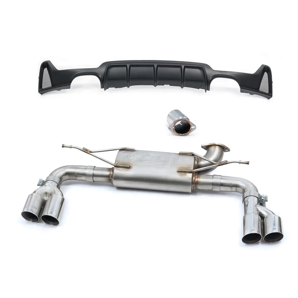 Cobra Sport Bmw 420I (F32/F33/F36) (13-20) Quad Exit M4 Style Performance Exhaust Conversion 3