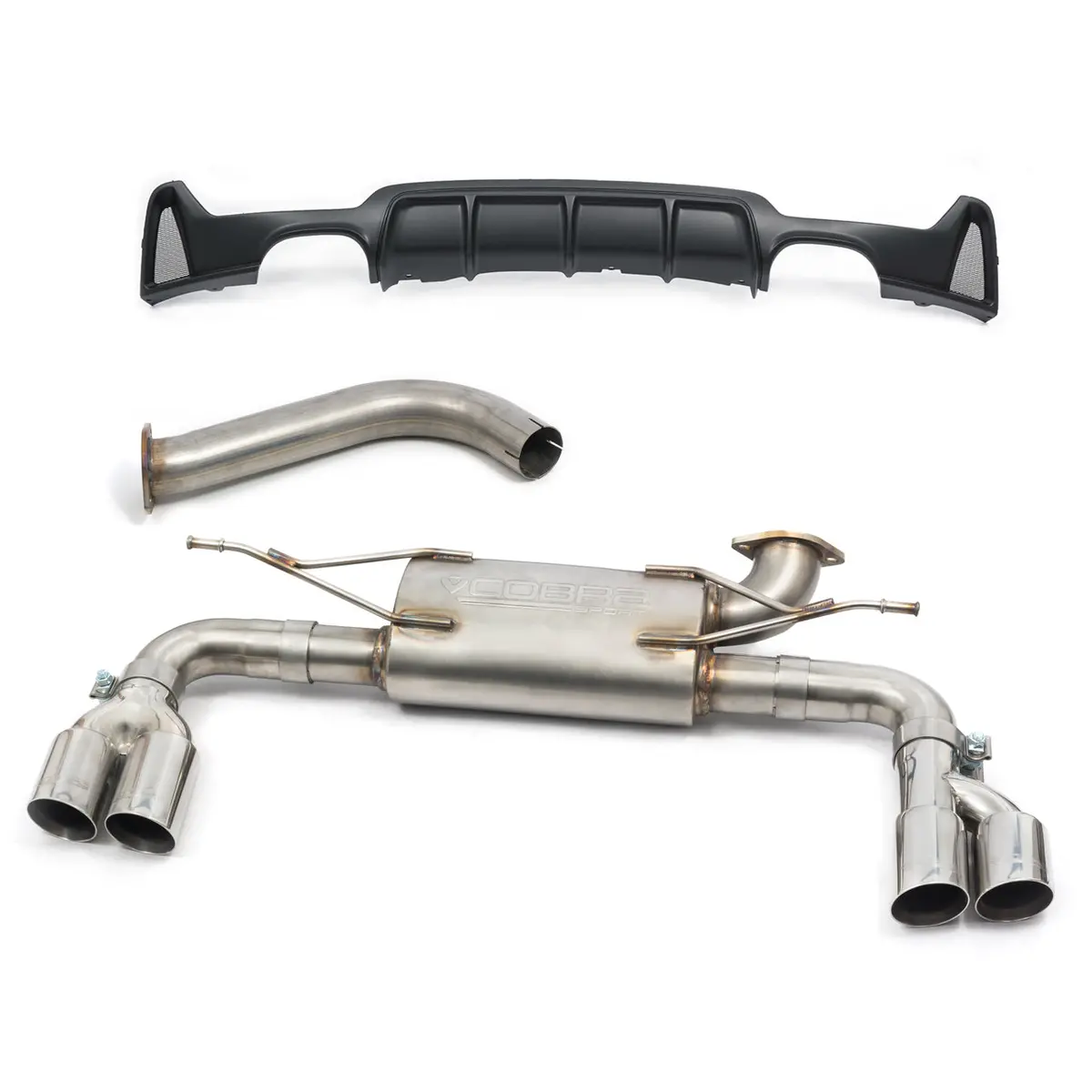 Cobra Sport Bmw 425D (F32/F33/F36) Quad Exit M4 Style Performance Exhaust Conversion 1