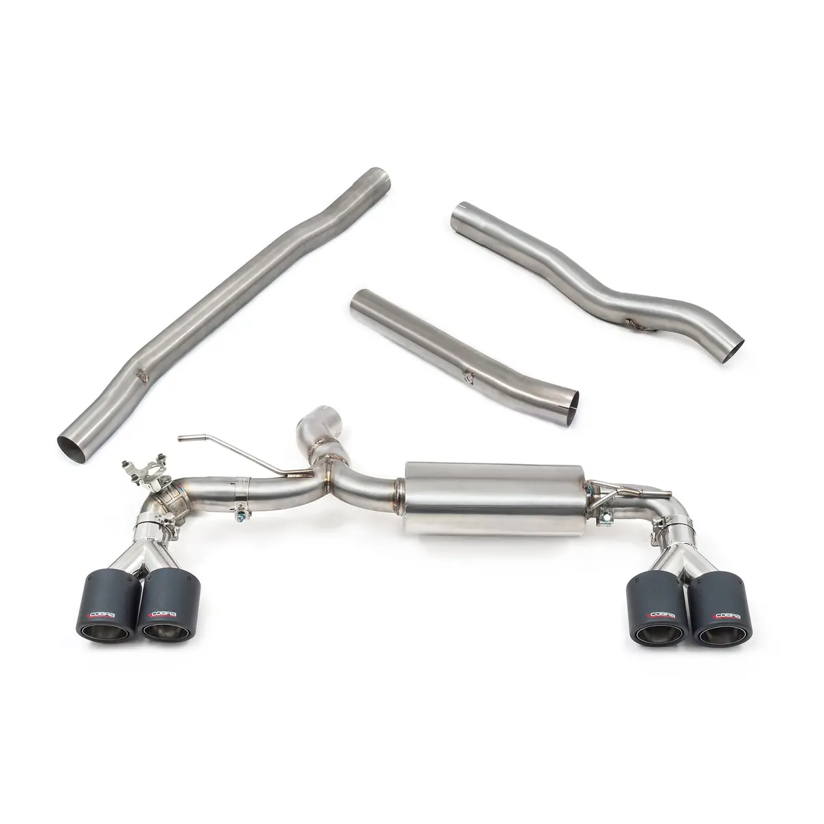 Cobra Sport Bmw M135i (F40) Quad Exit M3 Style Cat Back Performance Exhaust 2
