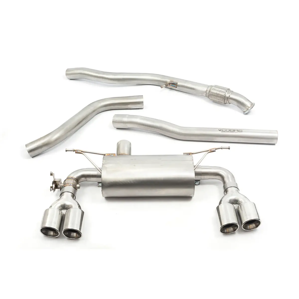 Cobra Sport Bmw M2 (F87) Coupe 3" Valved Cat Back Performance Exhaust 1