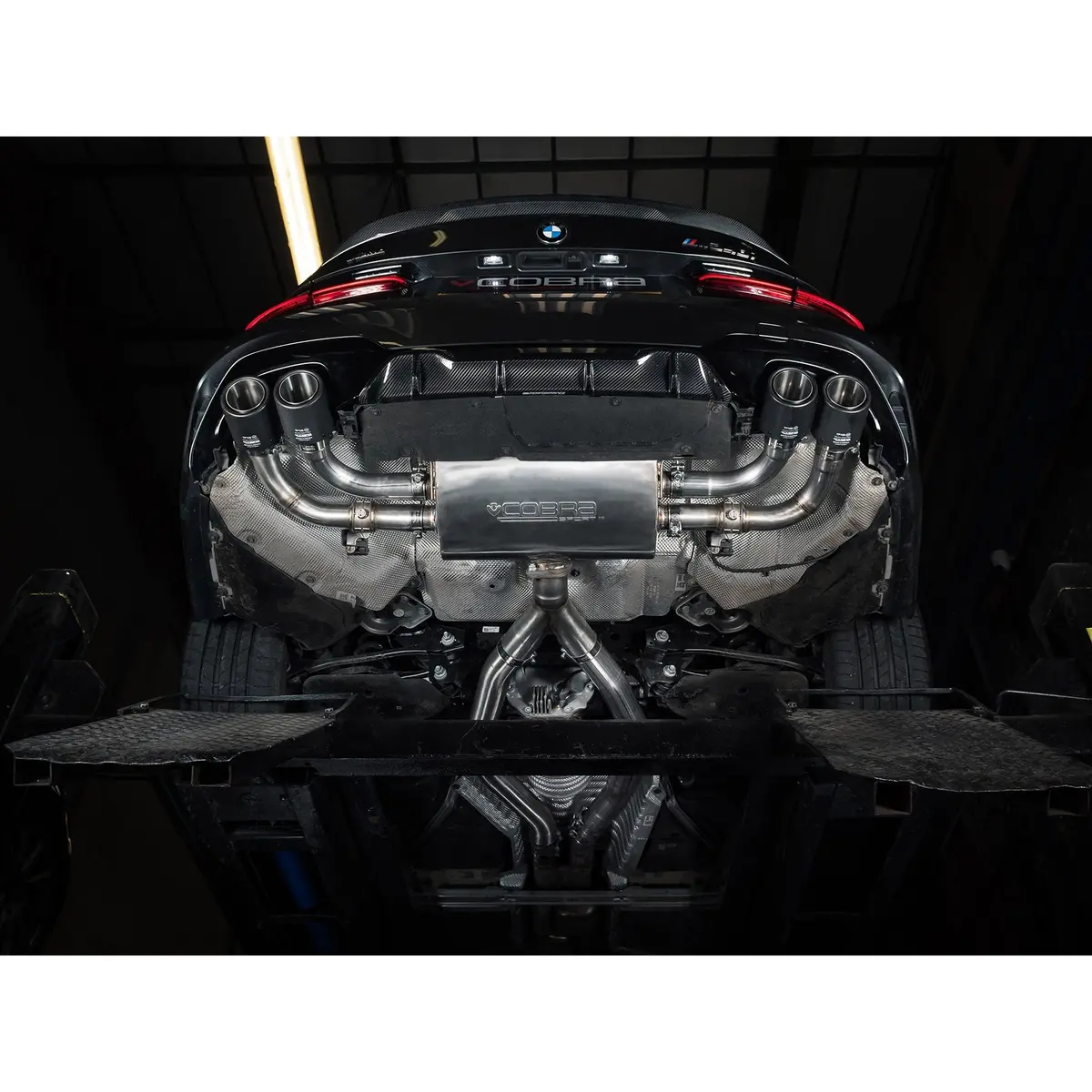 Cobra Sport Bmw M440i (G22/G23) (22>) Valved Quad Exit Gpf/Ppf Back Performance Exhaust 4