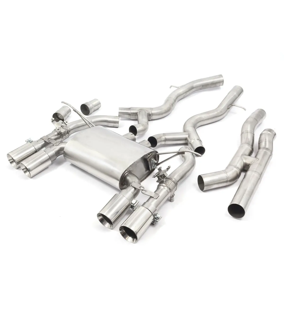 Cobra Sport Bmw M4 (F82) Coupe 3" Valved Secondary Cat Back Performance Exhaust 1