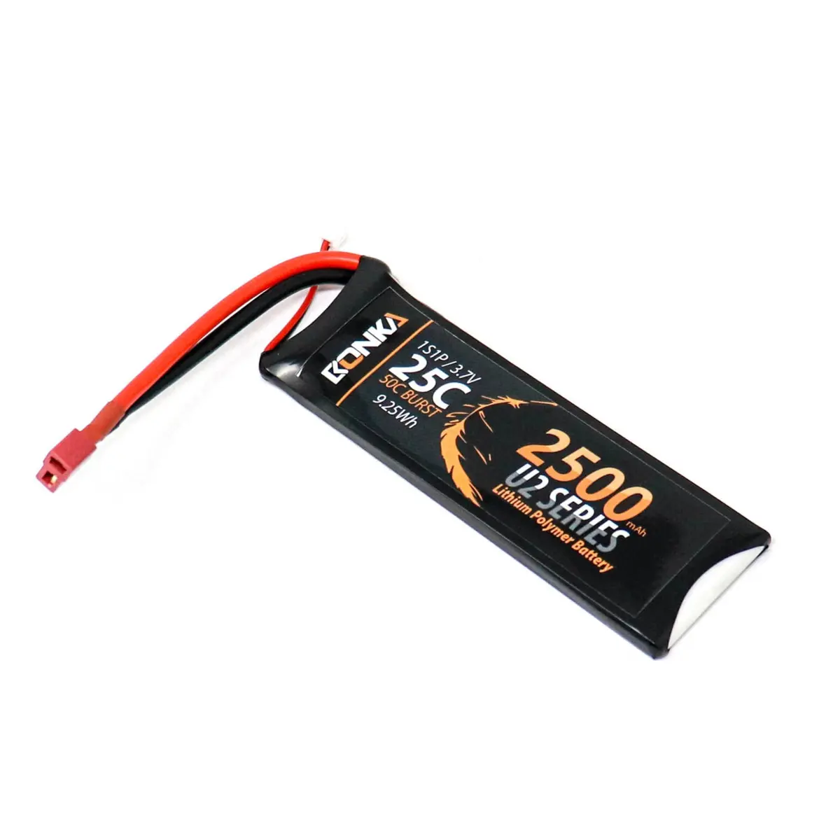 Bonka 3.7V 2500Mah 25C 1S Lithium Polymer Battery Pack 1