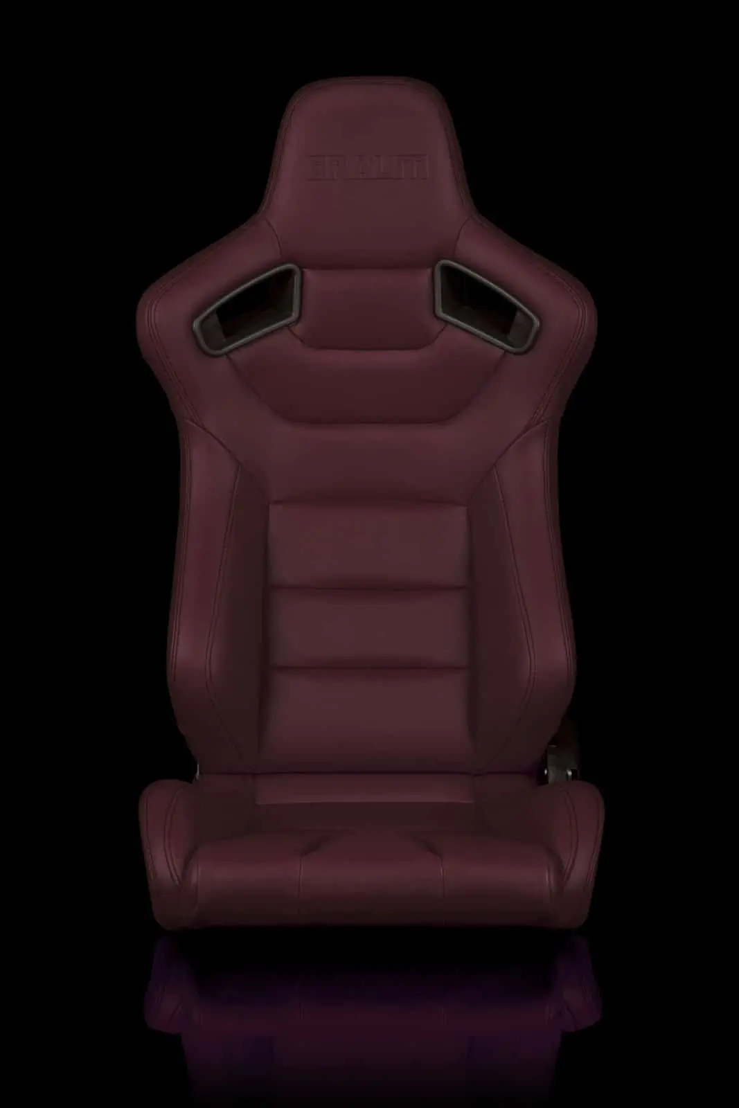 Braum Racing Seat Elite Maroon (Pair) 1