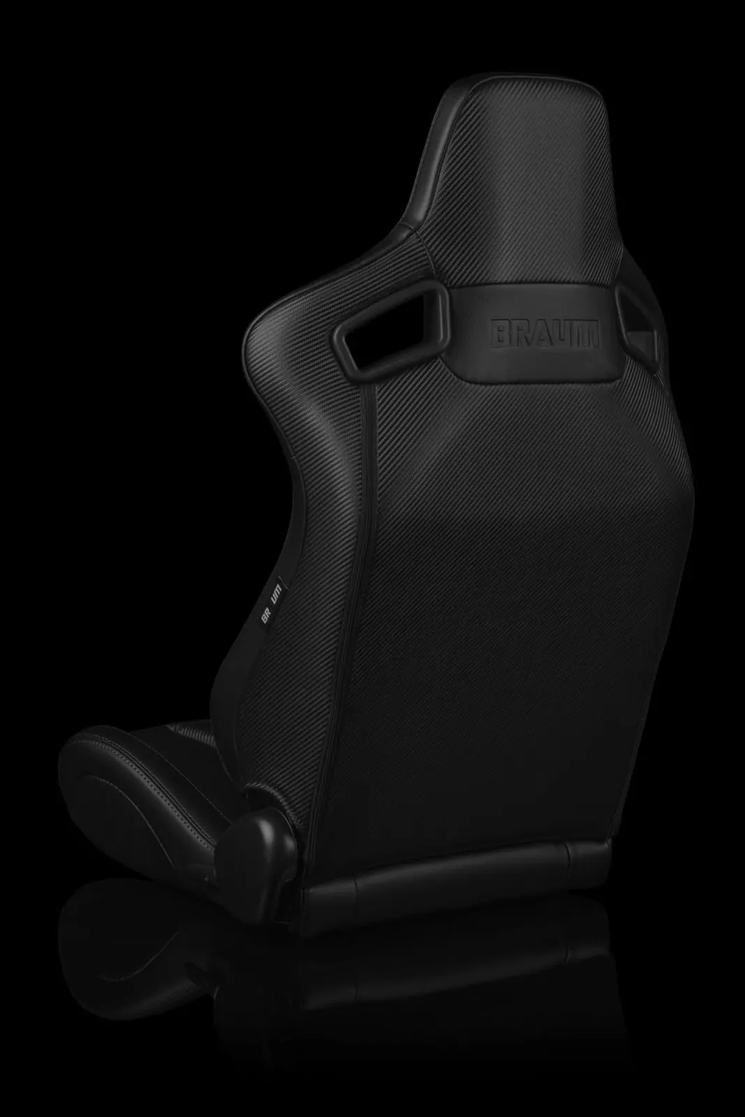 Braum Racing Seat Elite Orange Stitching (Pair) 1