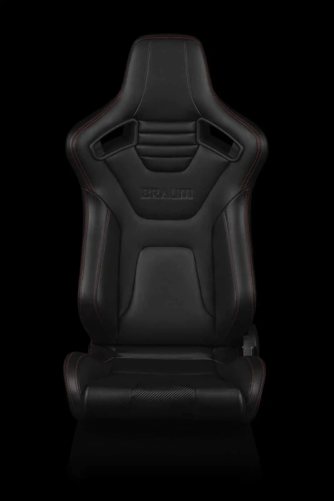 Braum Racing Seat Elite X Red Stitching (Pair) 1