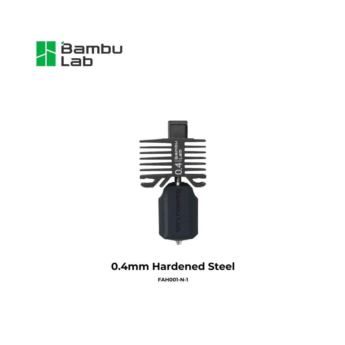 Bambu Lab Hotend With Hardened Steel Nozzle - 0.4 Mm For P1p, P1s, X1c (Fah001-N-1) 1