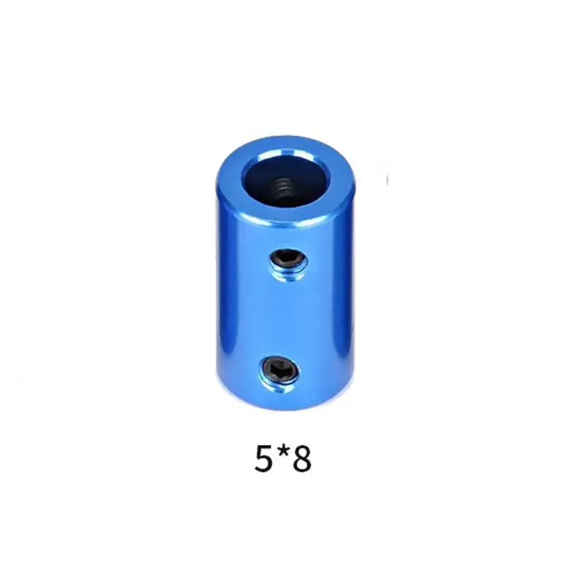 5-8Mm Blue Aluminum Coupler Alloy Coupling 5X8mm For 3D Printers And Cnc Machines 1