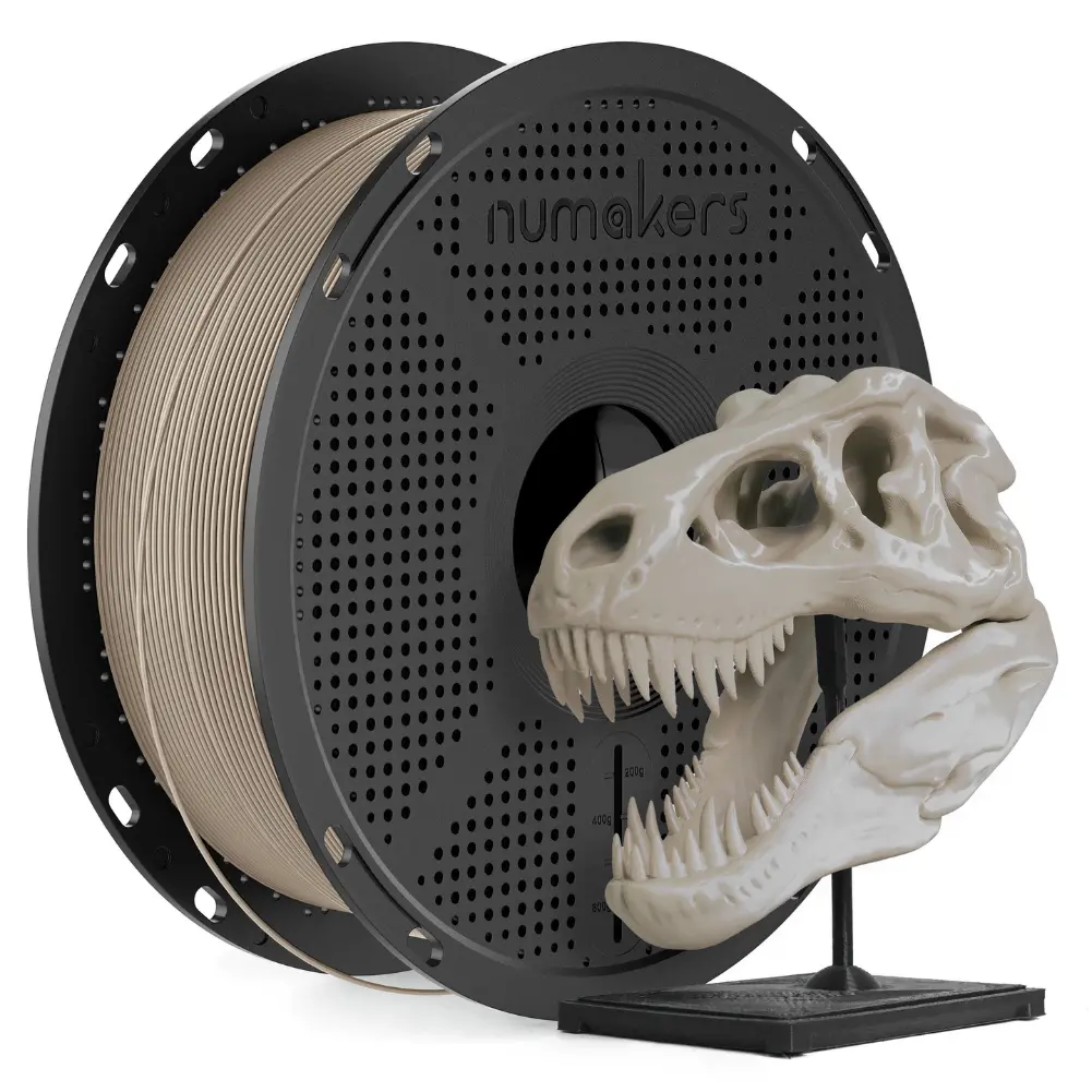 Numakers Pla+ Filament – Bone White – 1.75 Mm / 1 Kg 1