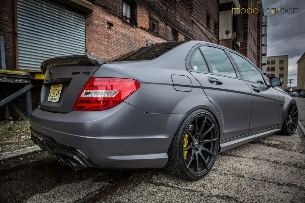 Mode Carbon Sedan Bootlid Spoiler Mercedes Benz C63 W204 1