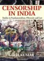 Censorship In India : Studies In Fundamentalism, Obscenity And Law By Girja Kumar [Hardcover] Old Book 1