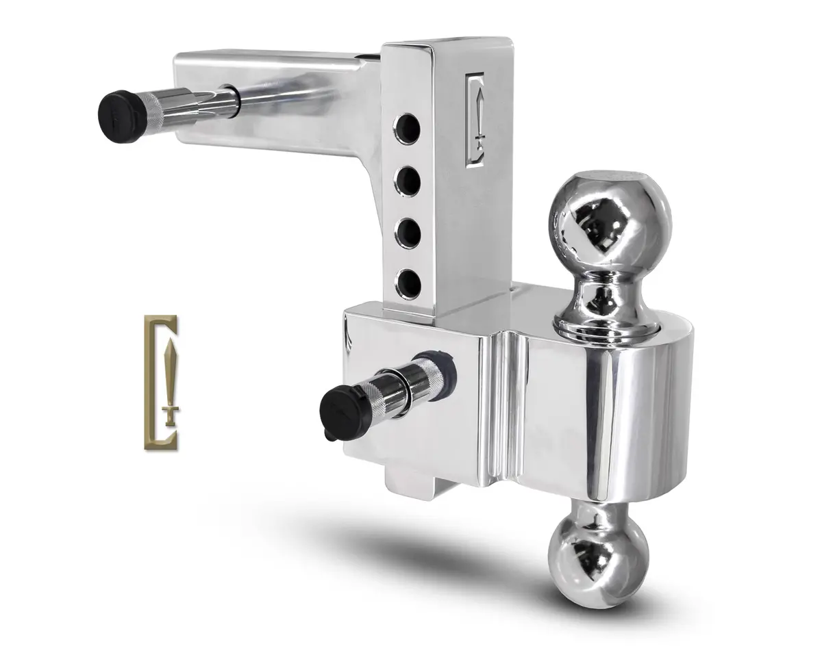 Fastway E Series Billet Aluminum Trailer 6" Dropped Trailer Hitch 1