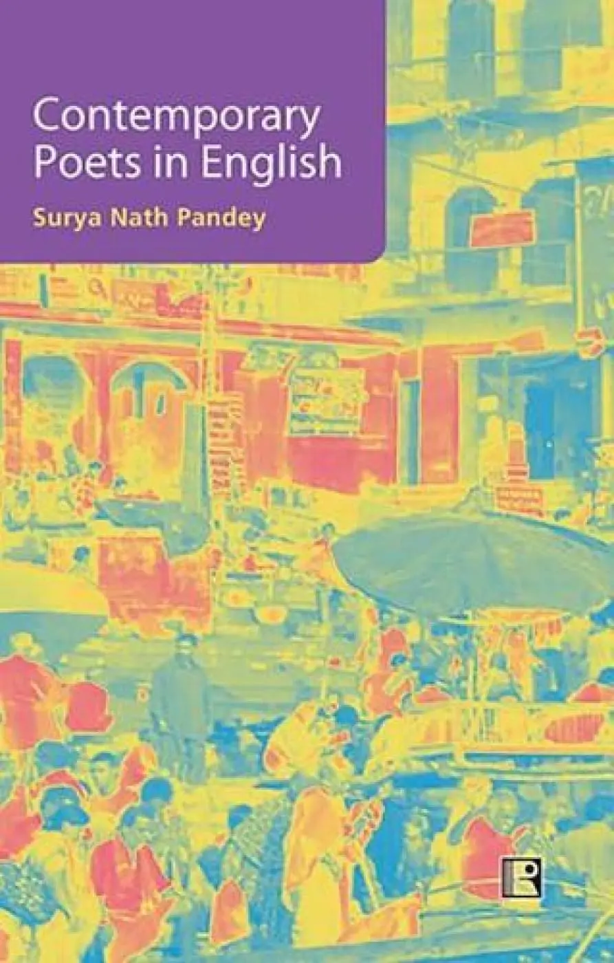 Contemporary Poets In English By Surya Nath Pandey [Hardcover] Old Book 1