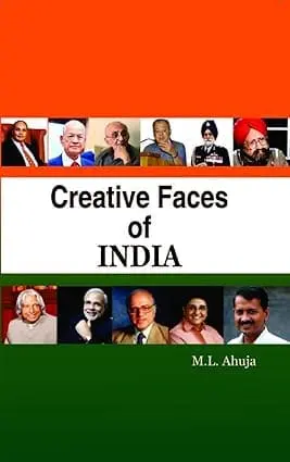 Creative Faces Of India By M.L. Ahuja (Hardcover) 1