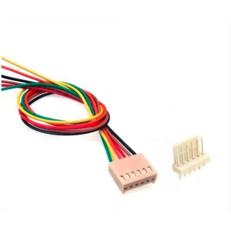 6 Pin Rmc Relimate Connector Male-Female Pair With Wire/Cable 1