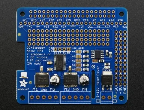 Adafruit Dc & Stepper Motor Hat 1