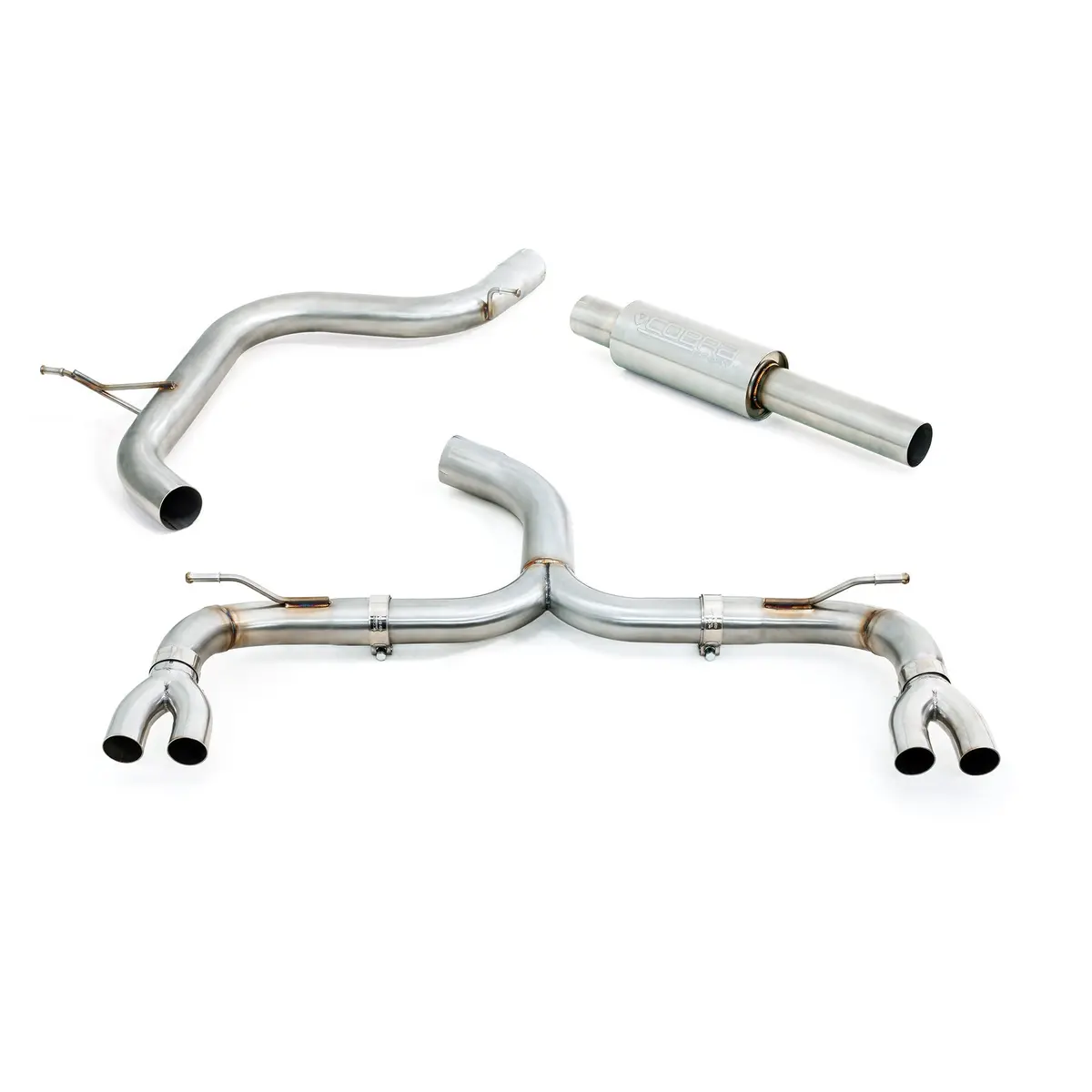 Cobra Sport Cupra Leon 2.0 Tsi 300 (20>) Back Box Delete Race Cat/Gpf Back Performance Exhaust 1