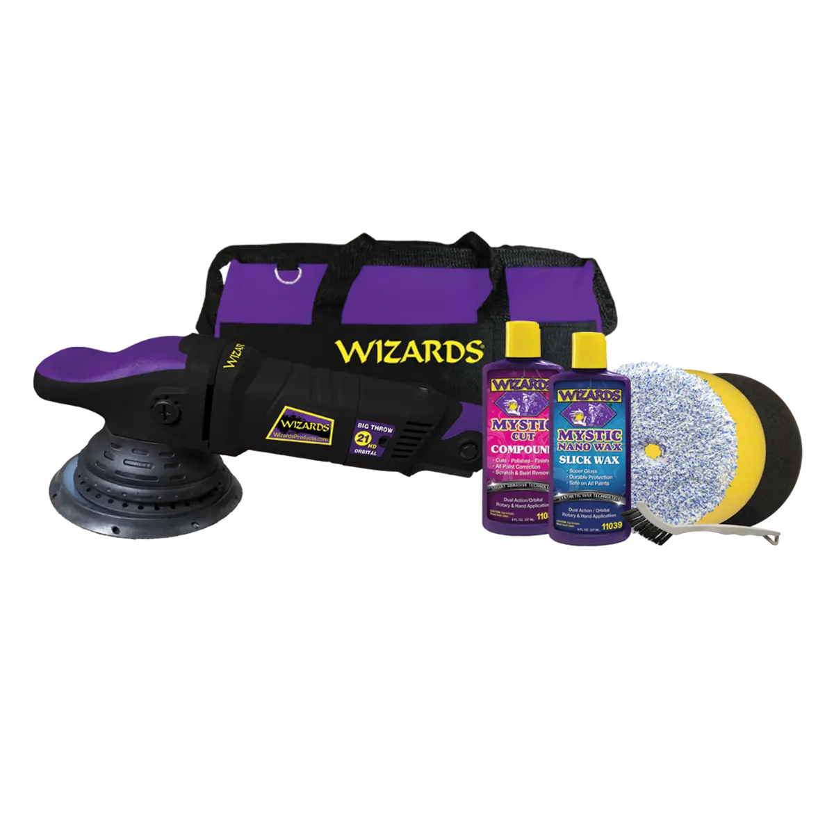 Wizards 21 Hd™ Big Throw Polisher And Ssr Kit Combo 1