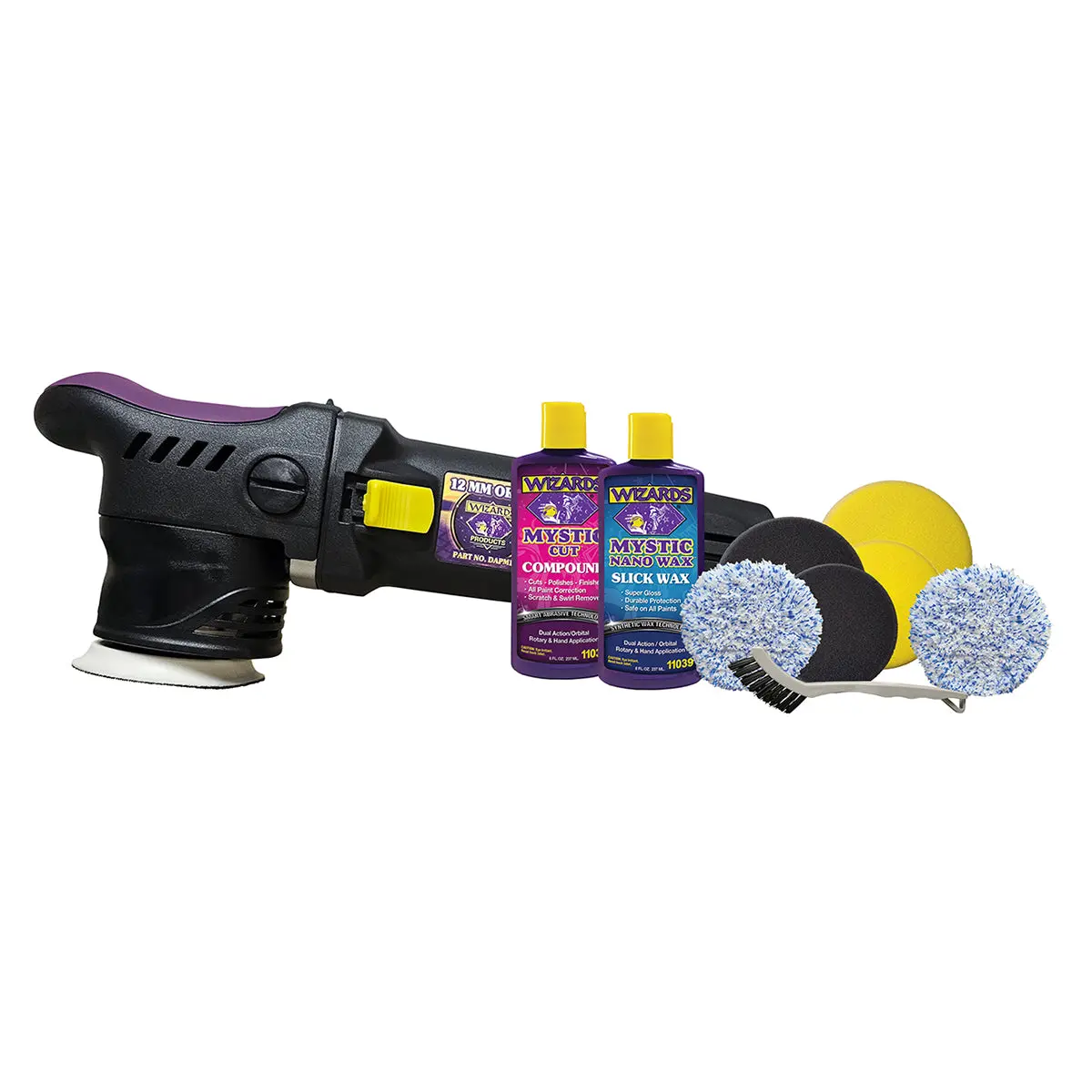 Wizards 12™ Big Throw Mini Polisher And Ssr Kit Combo 1