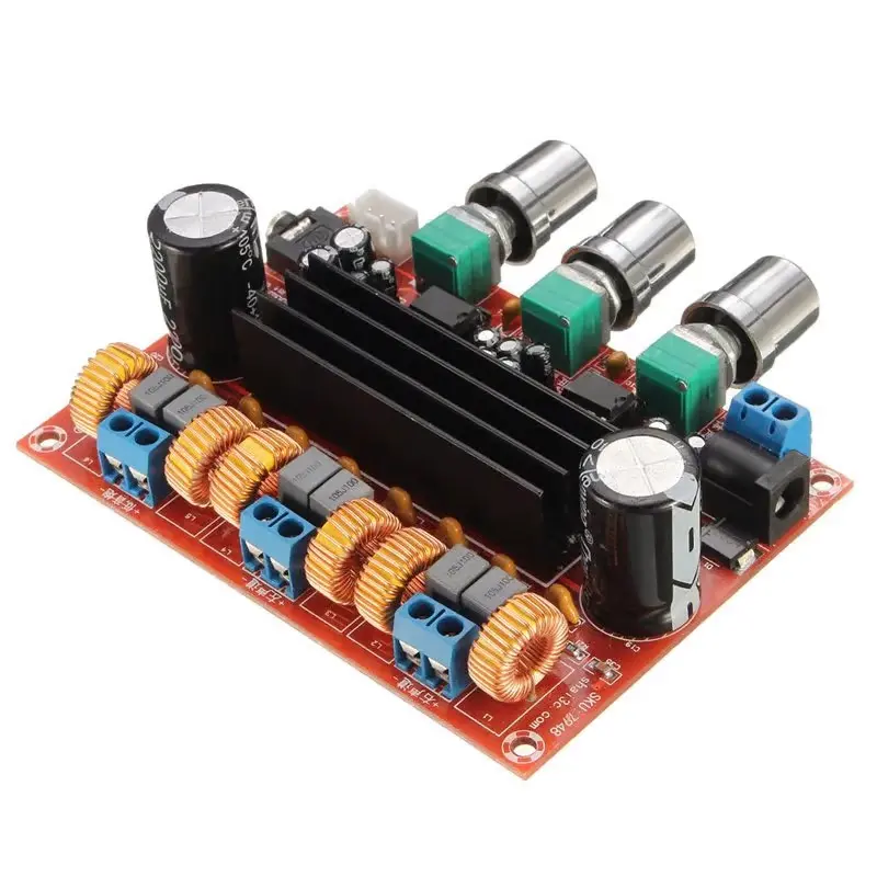 Dc 12-24V Tpa3116d2 2.1 Channel Digital Subwoofer Power Amplifier Board 1