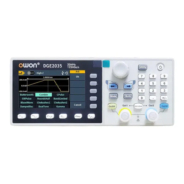 Owon Dge2035 Arbitrary Waveform Generator 35Mhz 1