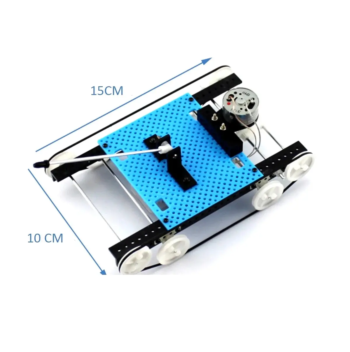 Diy Tank Toy Assembly Kit- Blue 1