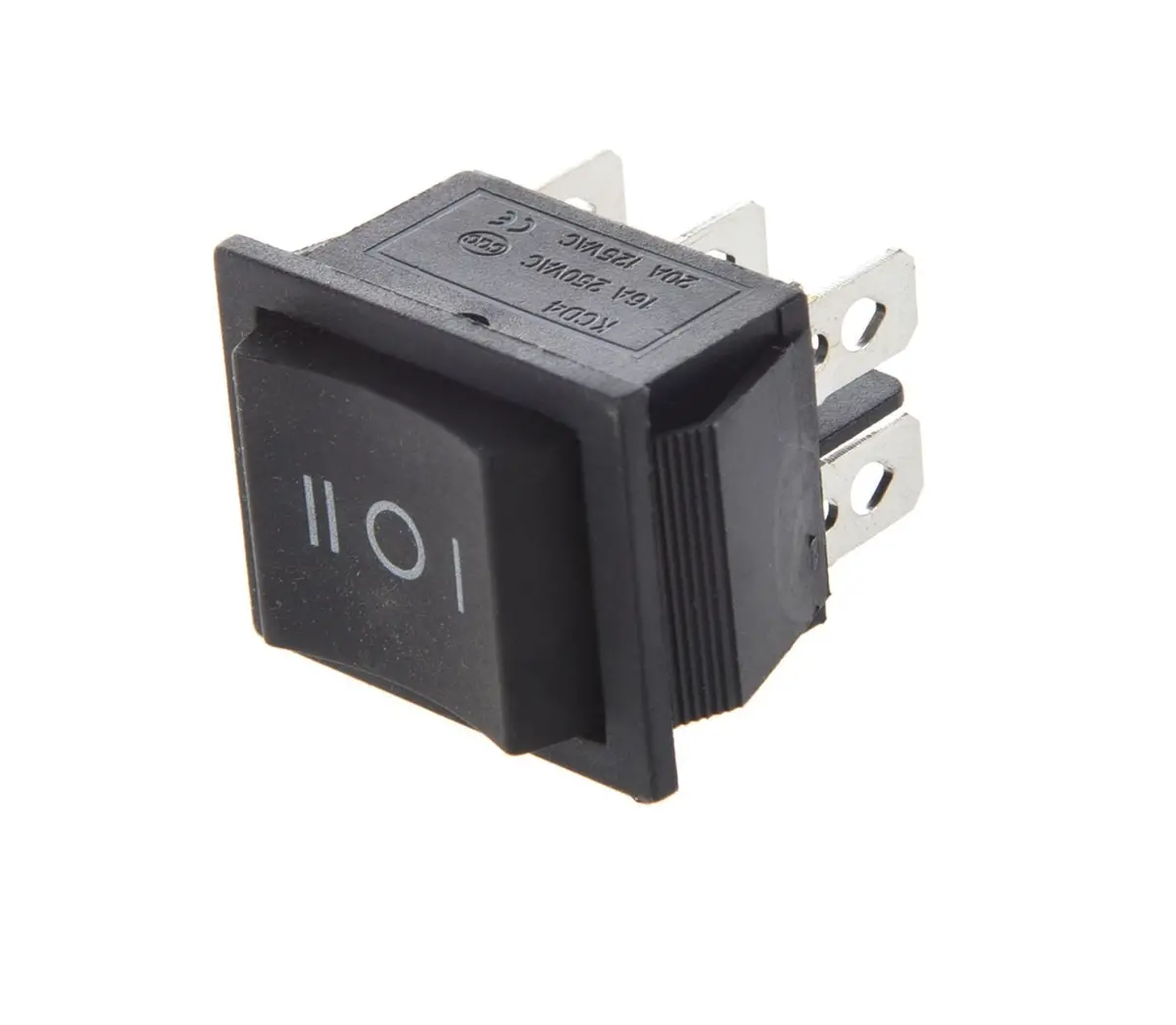 Kcd4 T85 16A 250V Dpdt Rocker Switch 6 Pin On-Off-On 2