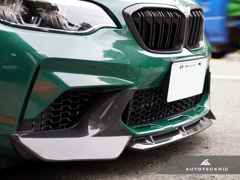 Autotecknic Dry Carbon Fiber Center Front Lip - F87 M2 Competition 3