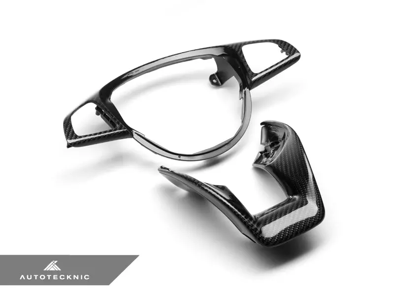 Autotecknic Carbon Fiber Steering Wheel Trim - Mercedes-Benz Various Amg Vehicles 4