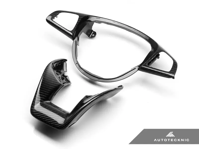 Autotecknic Carbon Fiber Steering Wheel Trim - Mercedes-Benz Various Amg Vehicles 1