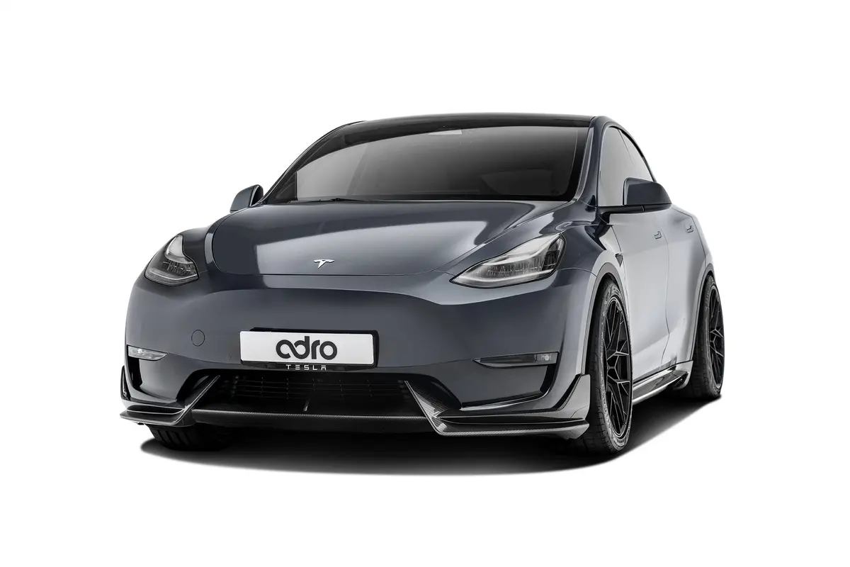 Tesla Model Y Premium Prepreg Carbon Fiber Complete Kit 1
