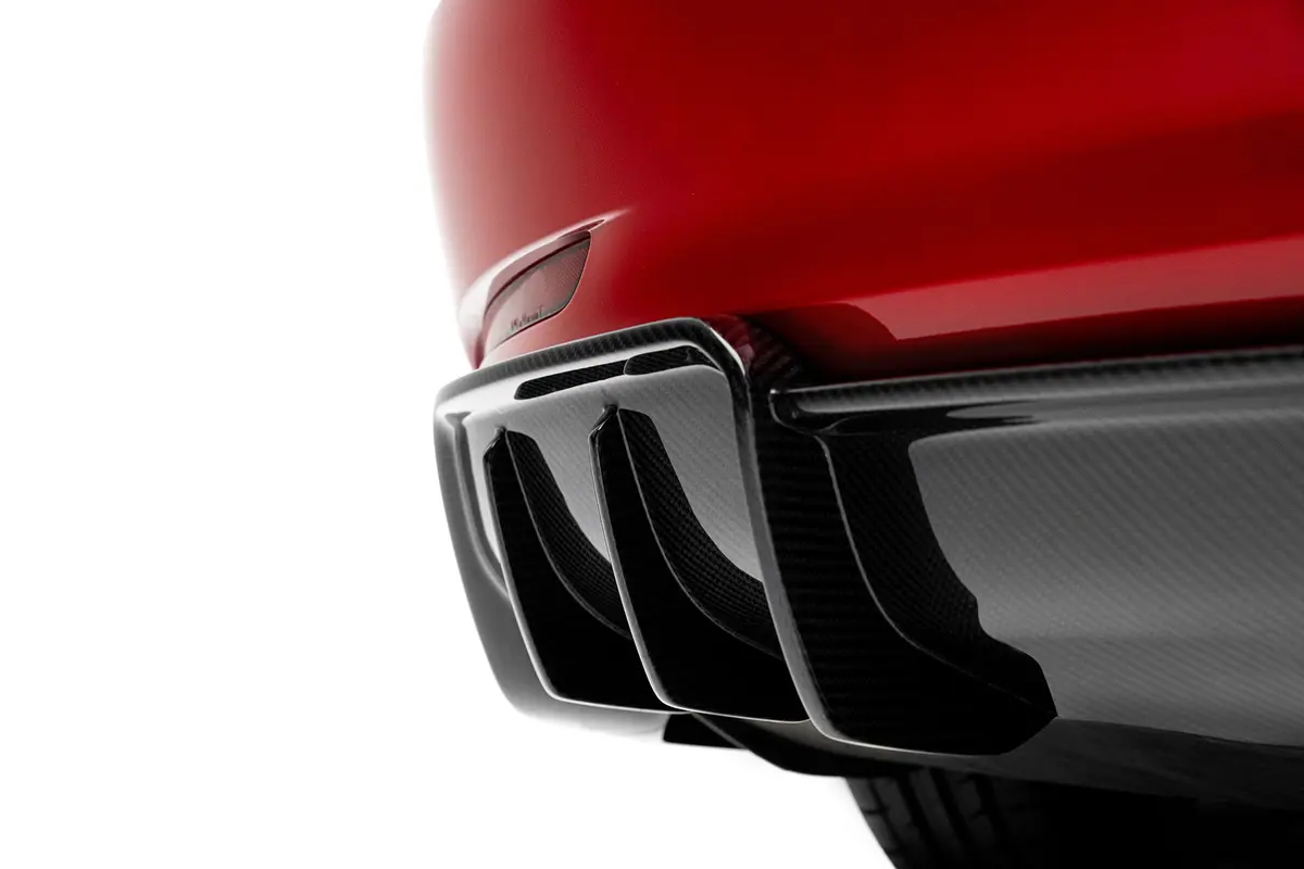Tesla Model 3 Premium Prepreg Carbon Fiber Rear Diffuser 1