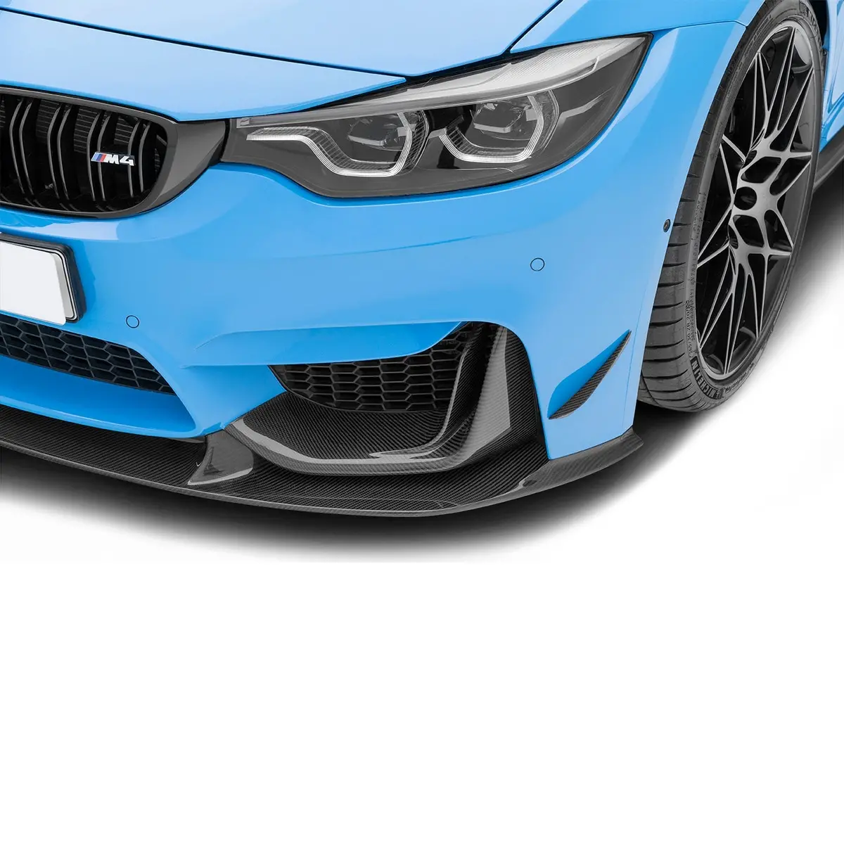Bmw M3 F80 & M4 F82 Front Bumper Canard 1