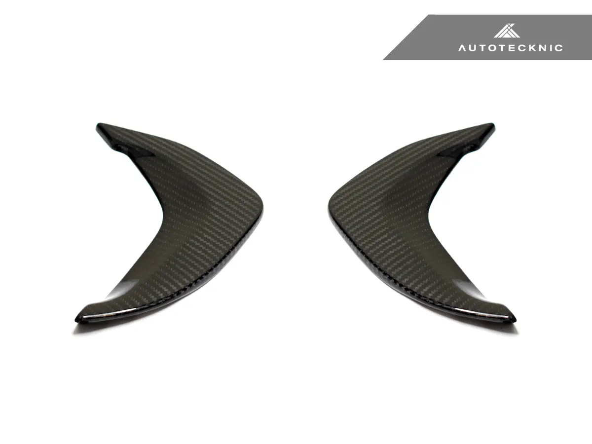 Autotecknic Dry Carbon C-Pillar Rear Door Trim Set - G80 M3 2