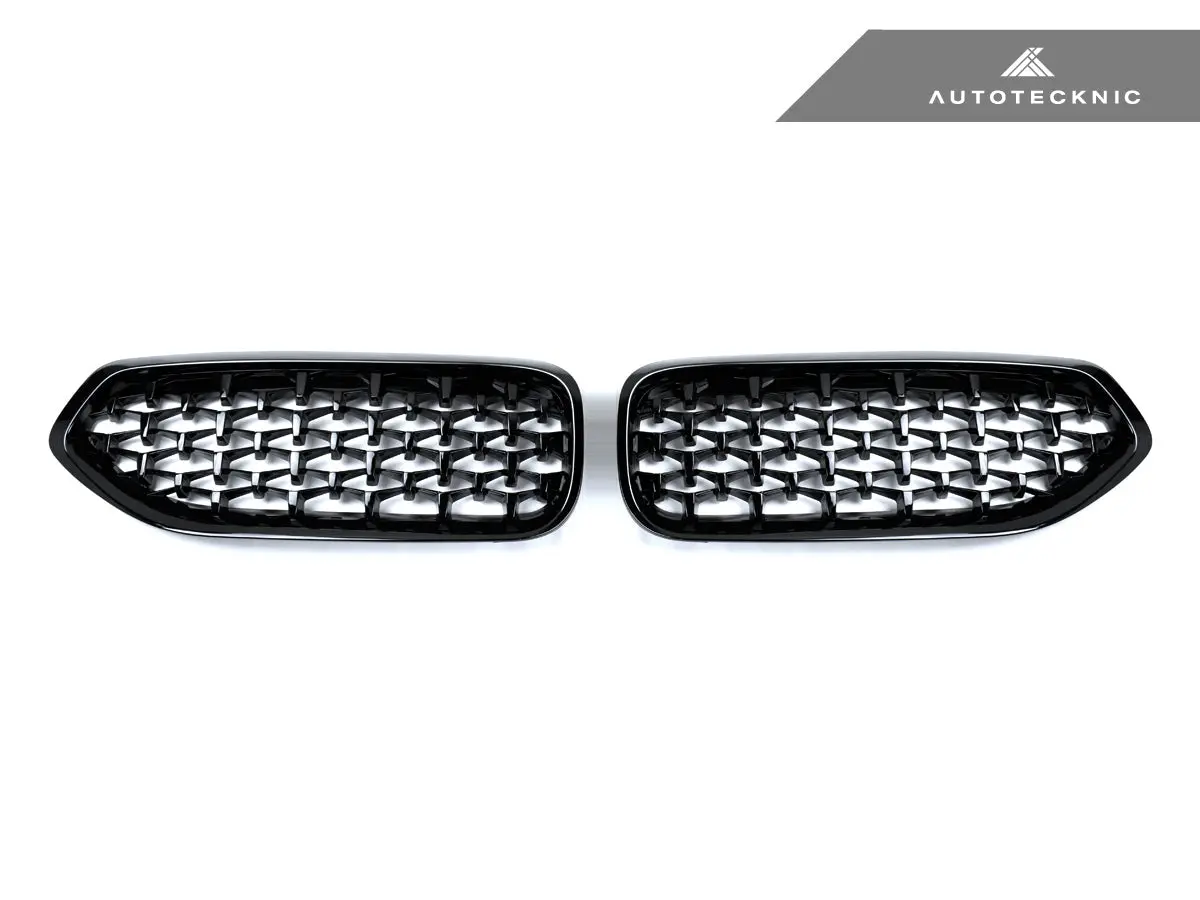 Autotecknic Painted Glazing Black Front Grille Set - G29 Z4 1