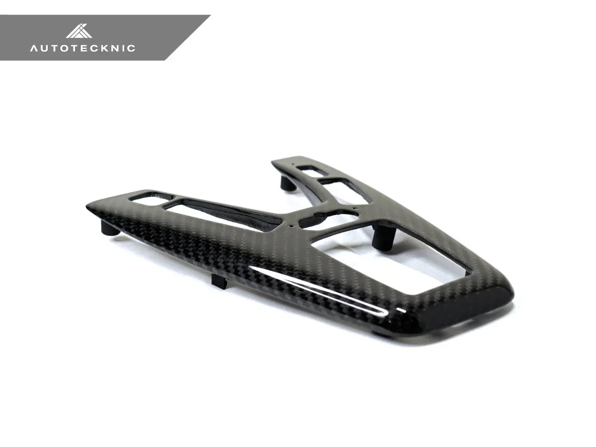Autotecknic Dry Carbon Fiber Shift Console Trim - F10 M5 M-Dct 1