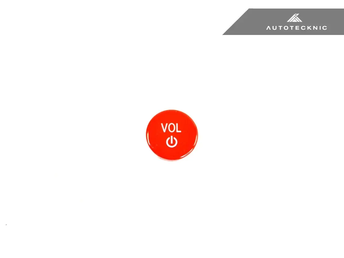 Autotecknic Bright Red Audio Volume Button - G20/ G21 3-Series 5