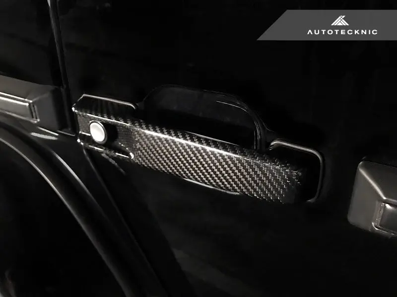 Autotecknic Dry Carbon Fiber Door Handle Trims - Mercedes-Benz W463a G-Class 1