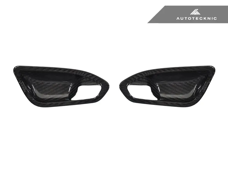Autotecknic Dry Carbon Interior Door Handle Trim Set - F87 M2 | F22 2-Series | F20 1-Series 2